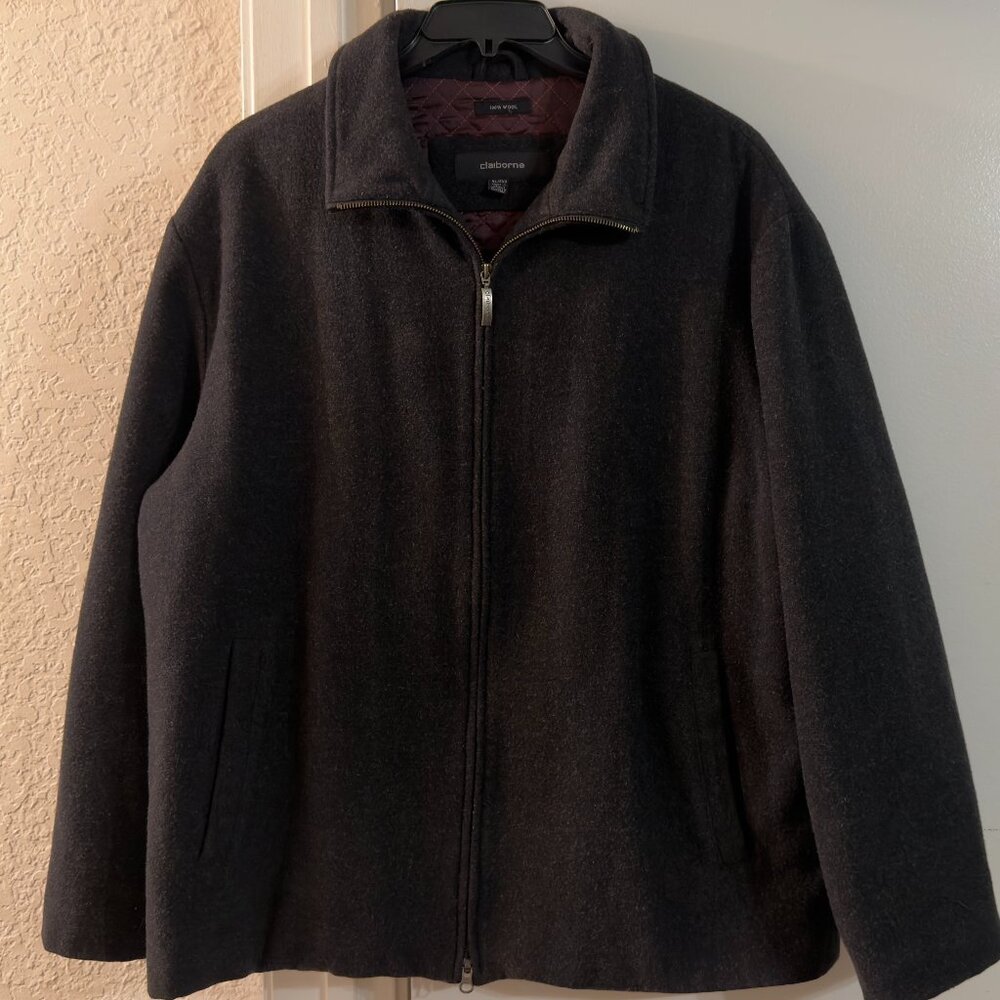 Claiborne XL Wool Jacket circa 1990s